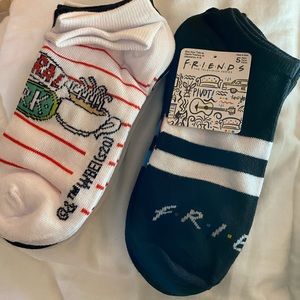 2 5 packs FRIENDS athletic socks